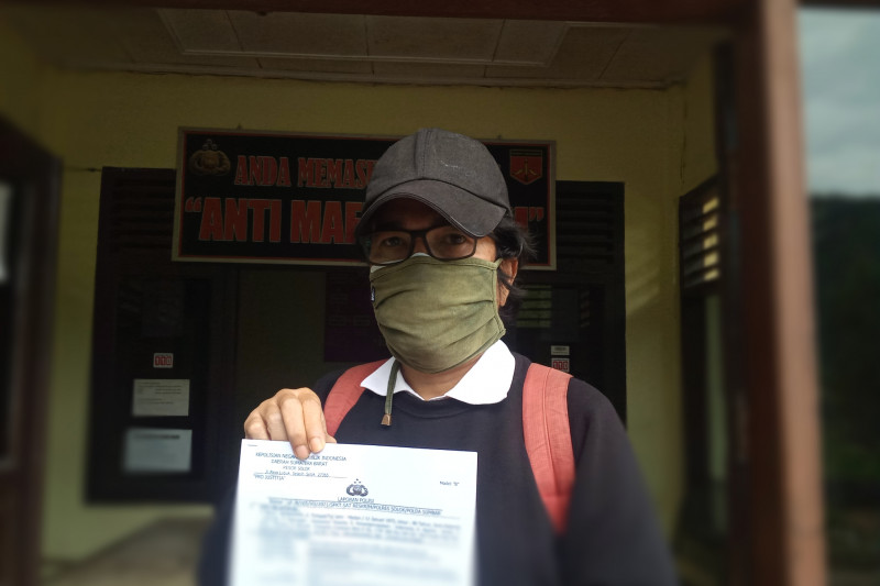 Ketua DPRD Kabupaten Solok dilaporkan ke polisi atas dugaan penyerobotan tanah warga