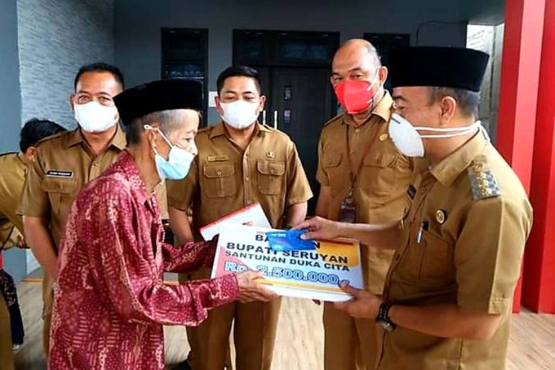 Santunan duka cita diharapkan meringankan beban masyarakat