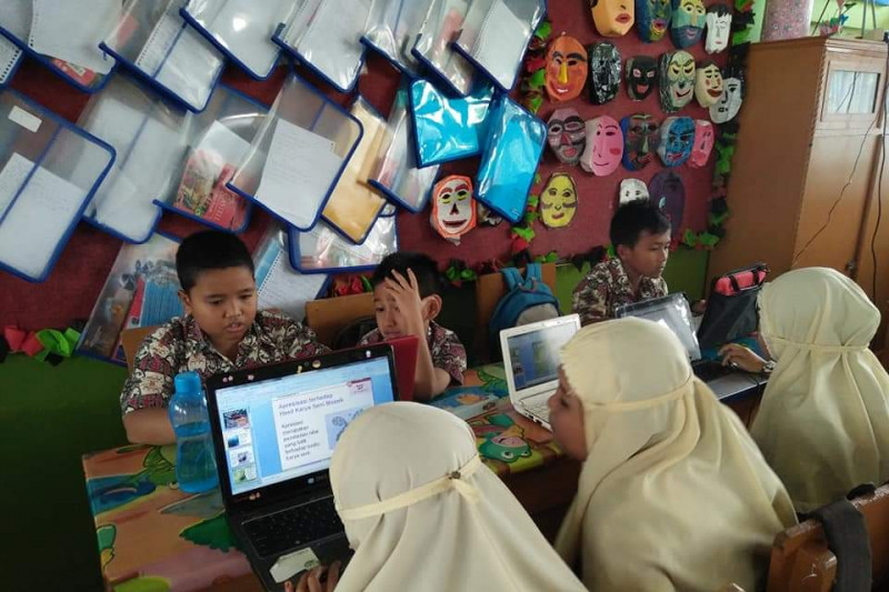 Sembilan siswa SDN 01 BPA Bukittinggi lolos ke Final Lomba Nasional Kemendikbud bidang digital