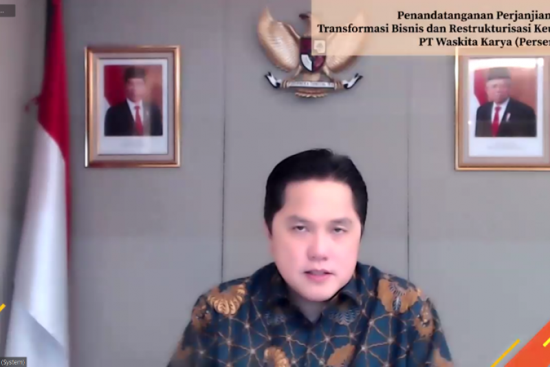 Erick Thohir: Transformasi total BUMN untuk hadapi kondisi pasca-pandemi