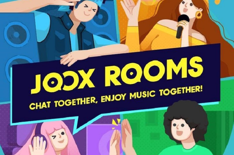 JOOX luncurkan fitur ROOMS untuk para penggunanya