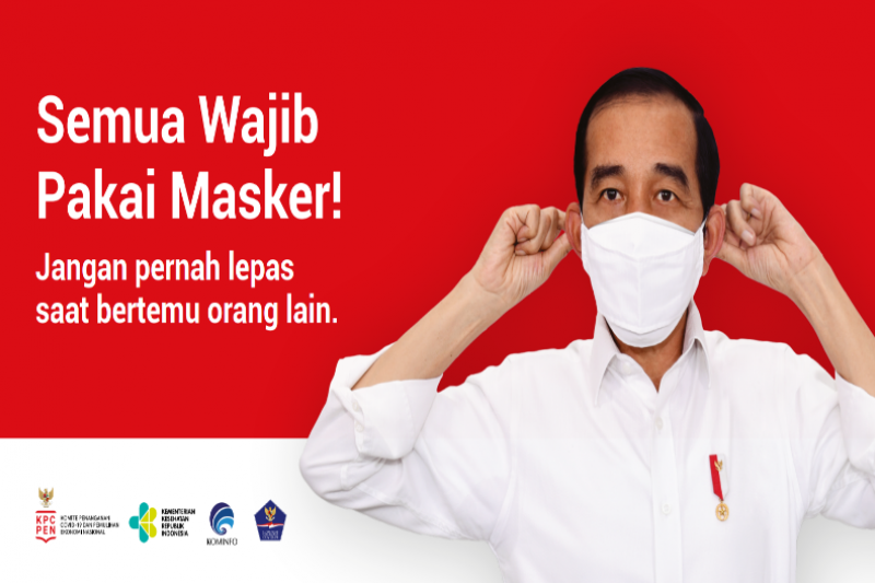 Semua pakai masker