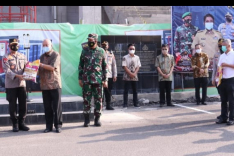 Dinas Sosial Sumsel awasi penyaluran bantuan beras PPKM