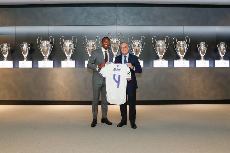 David Alaba kenakan nomor punggung 4 di Real Madrid