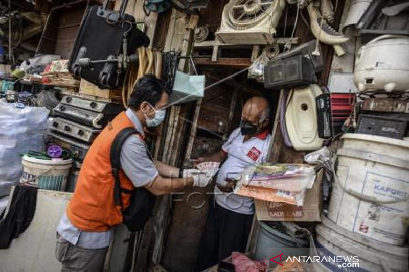 Penyaluran BST Kemensos Di Jakarta