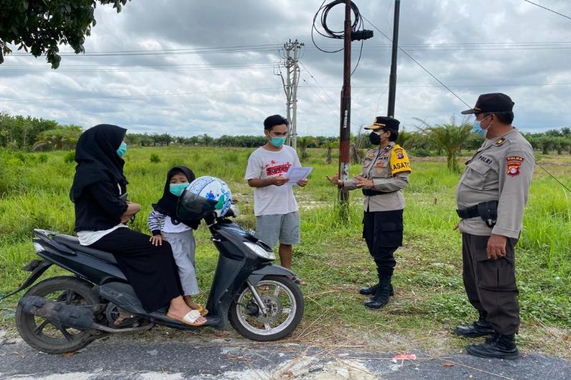 Polda Kalteng gencar edukasi masyarakat tentang bahaya karhutla