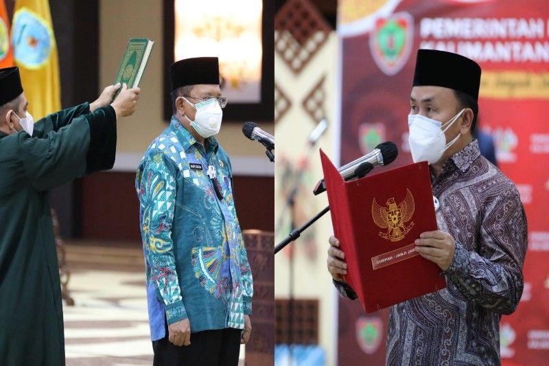 Nuryakin dilantik sebagai Penjabat Sekda Kalteng