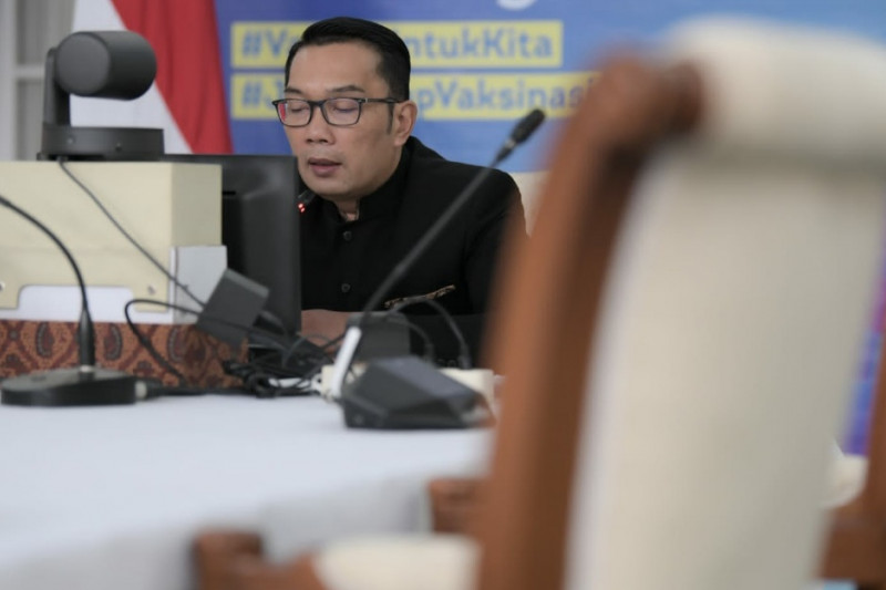 BOR Jabar turun ke angka 75 persen, kata Gubernur Ridwan Kamil