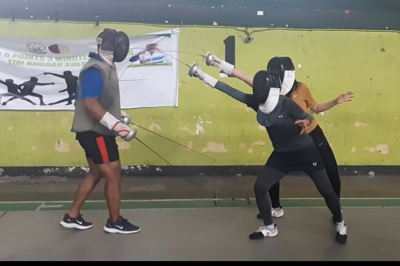 Tim Anggar Sulsel fokus matangkan mental atlet jelang PON Papua
