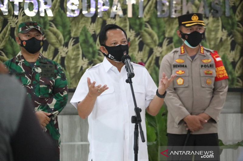 Mendagri minta Pemkab Bekasi segera realisasikan anggaran pengendalian COVID