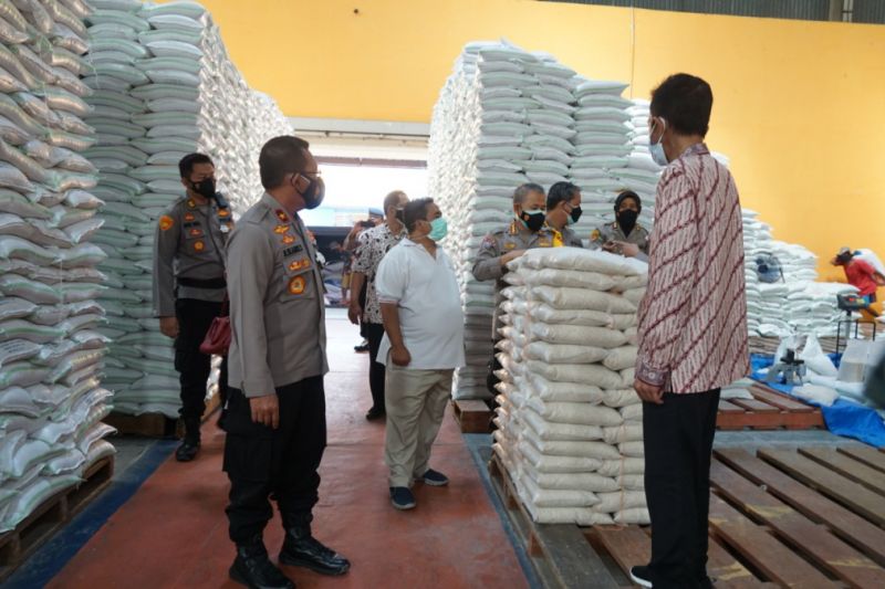 Beras bantuan untuk warga terdampak PPKM di DIY layak dikonsumsi
