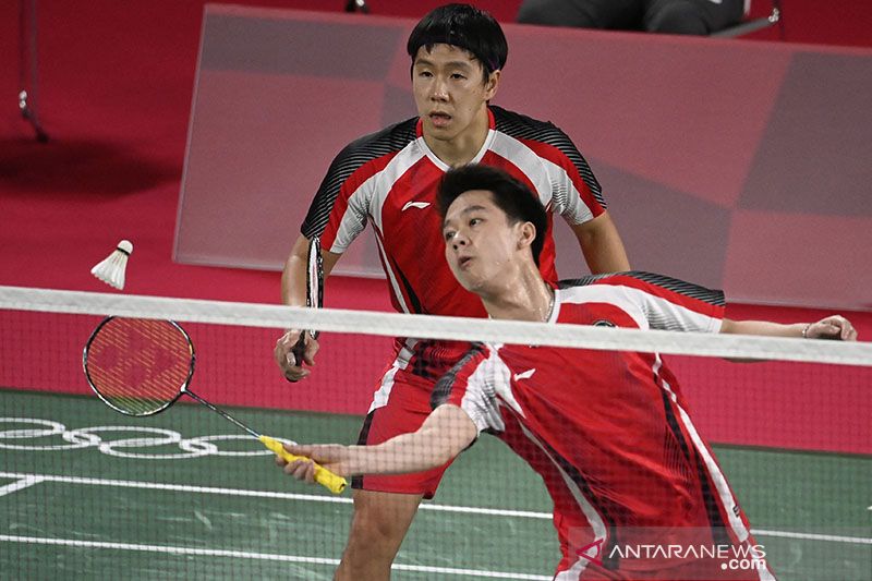 Marcus/Kevin kalah membuat Indonesia tertinggal 0-1 dari Malaysia