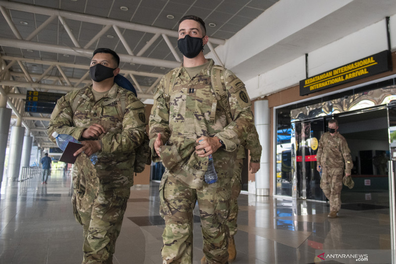 Kedatangan US Army Untuk Latihan Bersama Garuda Shield 2021