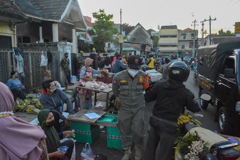 Momentum PPKM dimanfaatkan tata pasar tradisional di Kota Yogyakarta