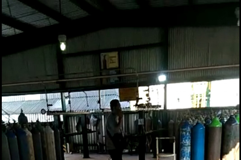 Sekdaprov Lampung bahas ketersediaan pasokan oksigen medis