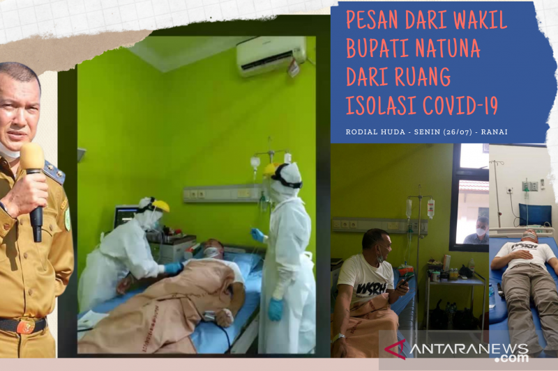 Pesan haru Wakil Bupati Natuna dari ruang isolasi