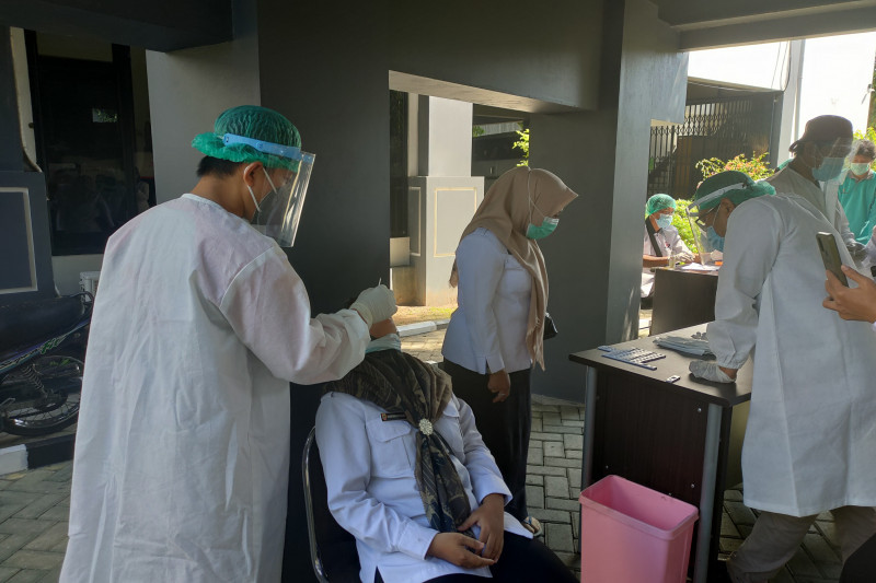 Setwan Kalsel kembali lakukan swab antigen