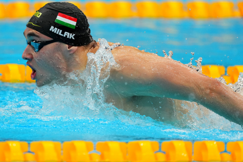 Perenang Hungaria Milak kuasai emas 200m kupu-kupu Tokyo 2020, pecahkan rekor Olimpiade
