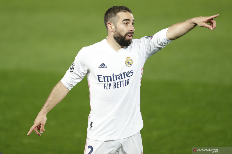 Real Madrid perpanjang kontrak Dani Carvajal, walau cedera,