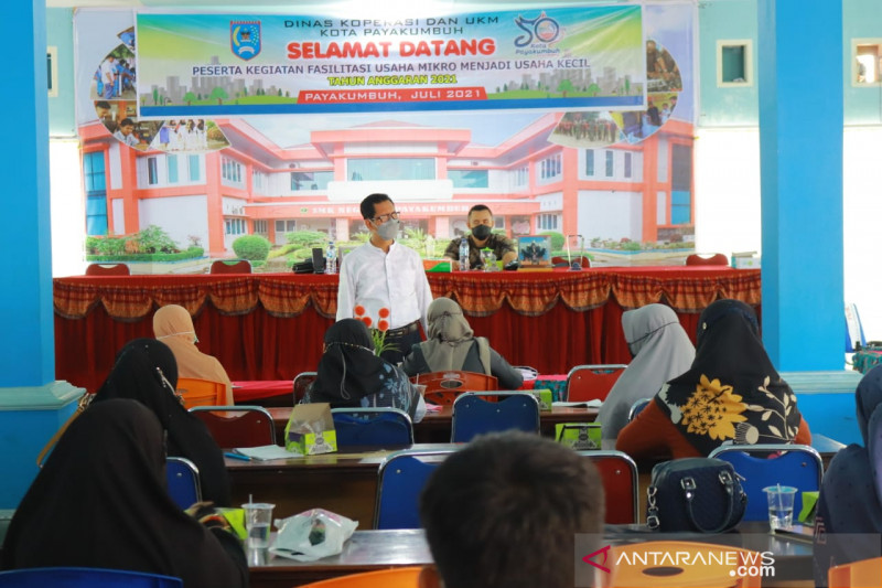 40 pelaku usaha mikro dapat pelatihan dari Pemkot Payakumbuh