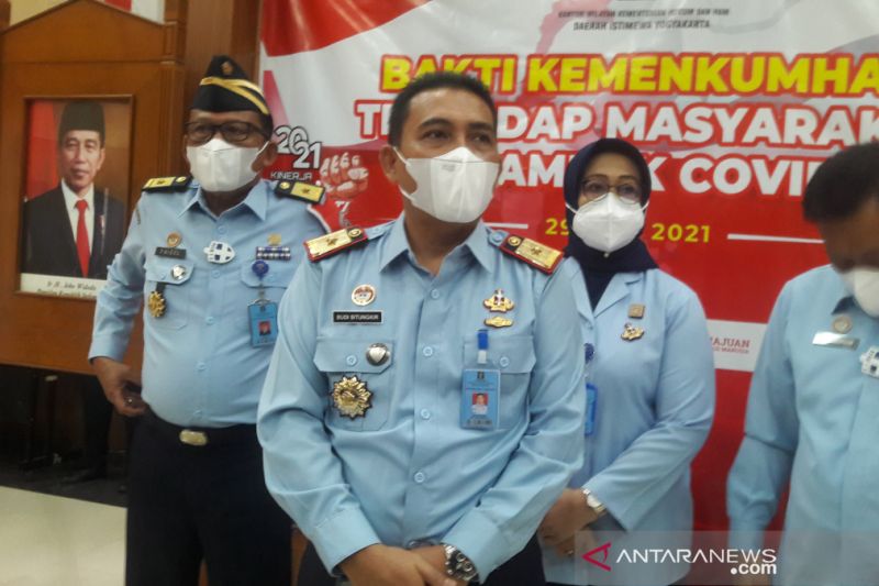 Vaksinasi warga binaan di DIY ditargetkan rampung Oktober