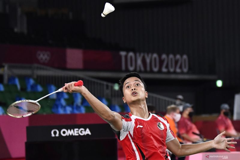 Anthony Ginting Melaju ke Perempatfinal Olimpiade Tokyo