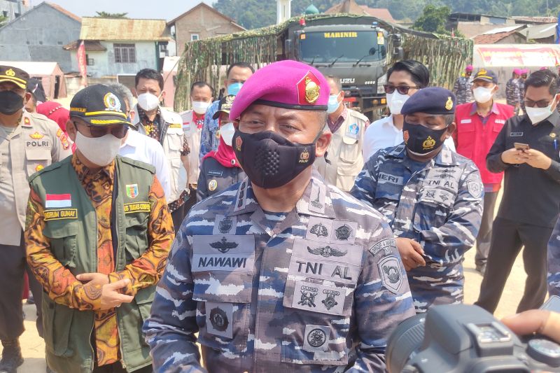 Brigif 4 Marinir/BS dirikan dapur umum bantu pasien isoman COVID-19