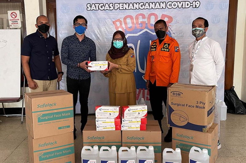 Pemkot Bogor dapat bantuan alat kesehatan dari dompet digital DANA