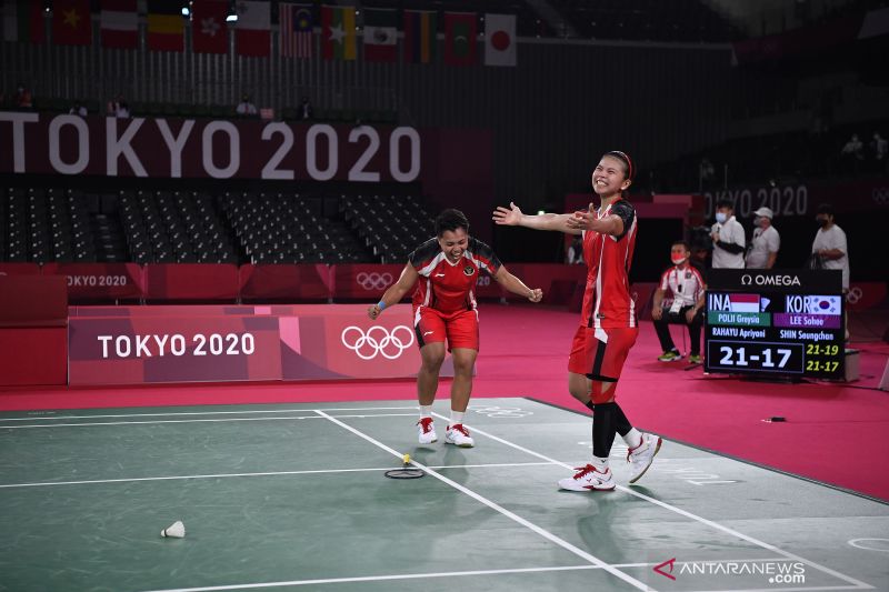 Greysia/Apriyani melaju ke final bulutangkis Olimpiade Tokyo 2020