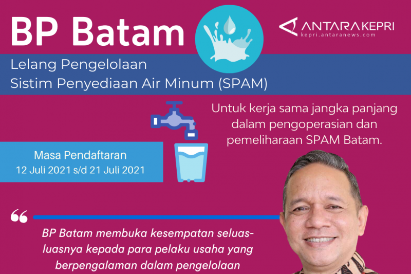 Infografis: Lelang SPAM BP Batam