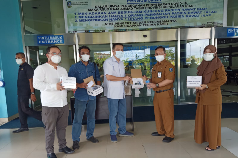 Regulator tabung gas oksigen langka di Kepri