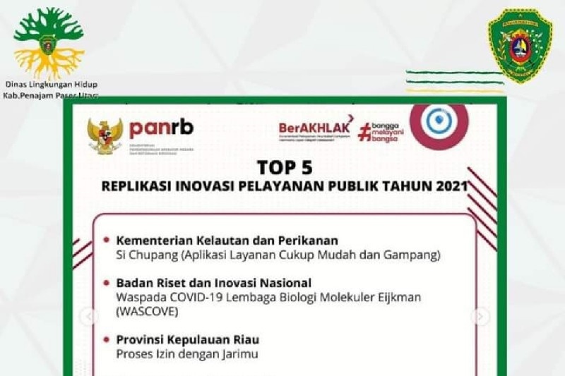 Kabupaten Penajam masuk TOP 5 nasional untuk program bank sampah