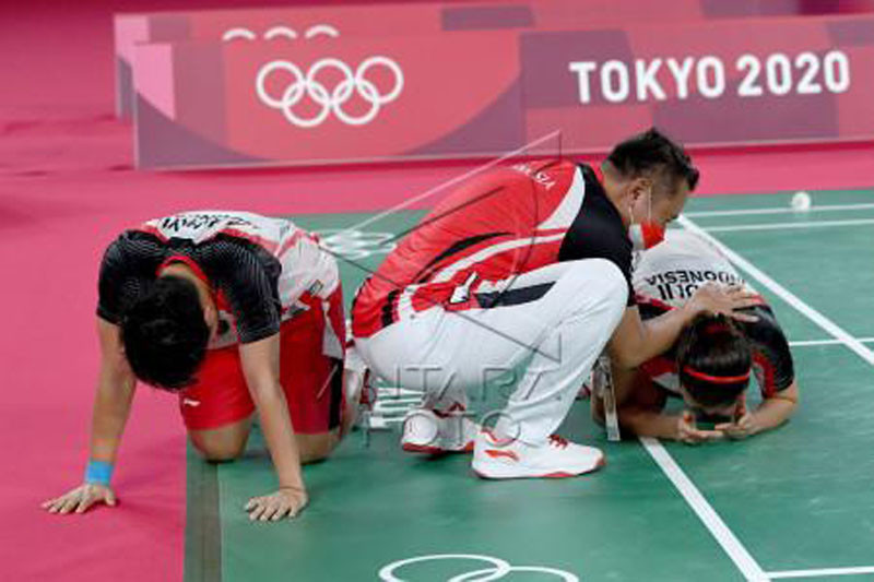 Bulutangkis ganda Putri Indonesia raih medali emas