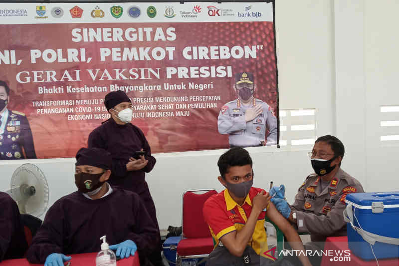 Vaksinasi COVID-19 di Kota Cirebon baru capai 37 persen