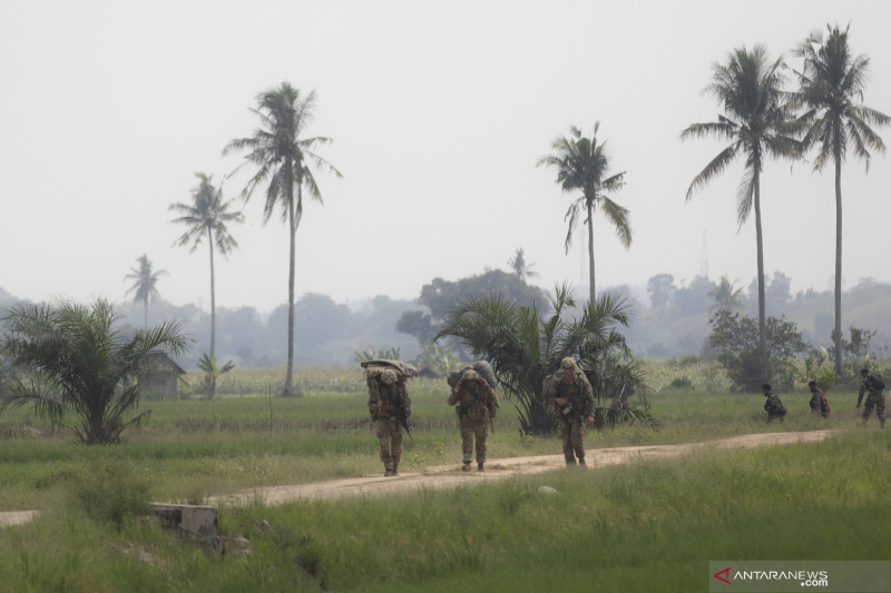 Latihan Terjun Garuda Airborne