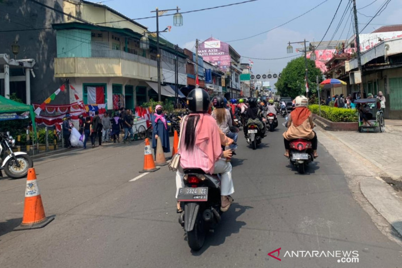 Polres Cianjur terapkan sistem ganjil genap di pusat kota