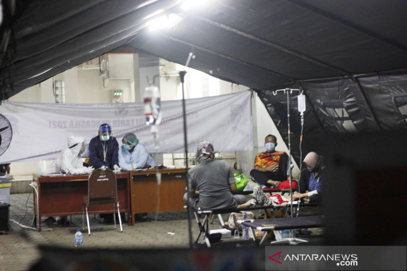Angka BOR menurun, RS di Bogor mulai bongkar tenda darurat