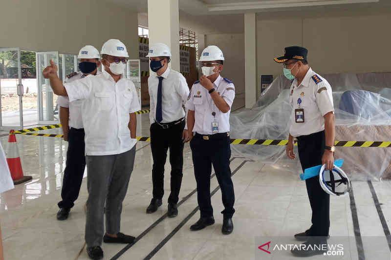 Pembangunan Terminal Bus Harjamukti Cirebon selesai akhir tahun