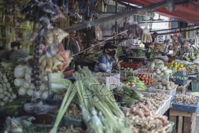 Sertifikat vaksin di pasar tradisional