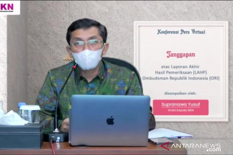 Waka BKN: Tindakan korektif dari Ombudsman sudah masuk program kerja - Vimarsana News