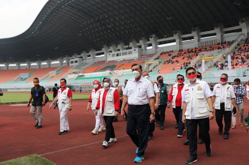 Luhut minta Kabupaten Bogor maksimalkan pemanfaatan fasilitas isolasi terpusat