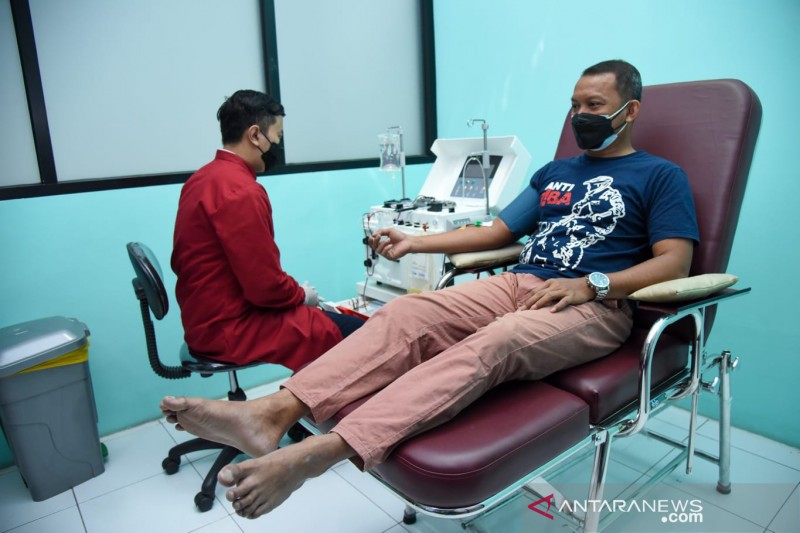PMI Purwakarta lakukan kegiatan donor plasma konvalesen