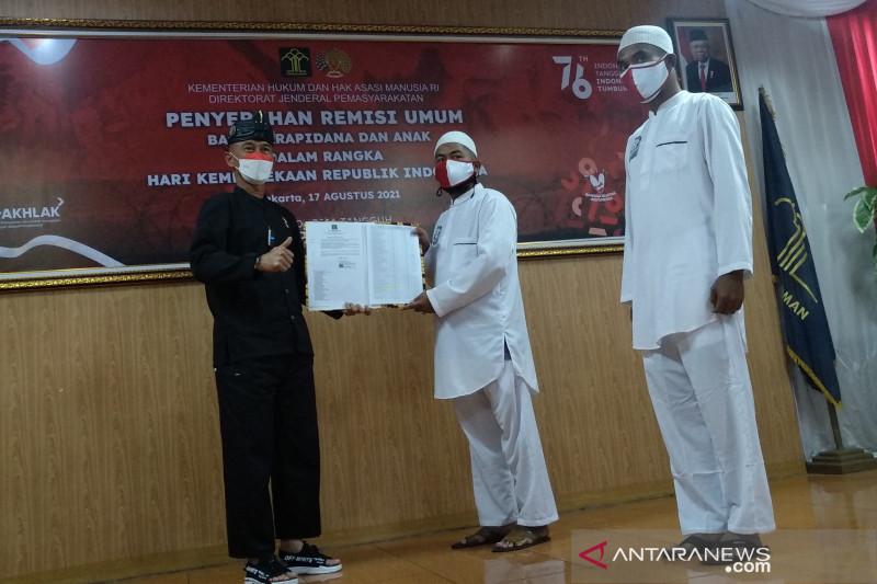 353 napi Lapas Garut dapat remisi Kemerdekaan RI