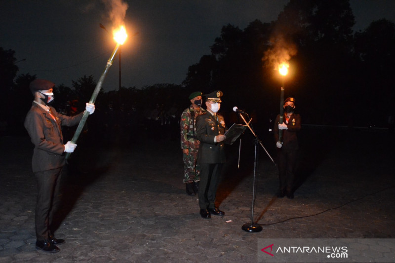 Forkopimda Kabupaten Bogor gelar apel di TMP Pondok Rajeg