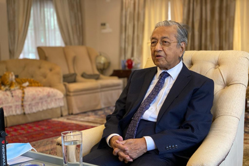 Mahathir khawatir kasus COVID-19 tembus 23.000 di Malaysia