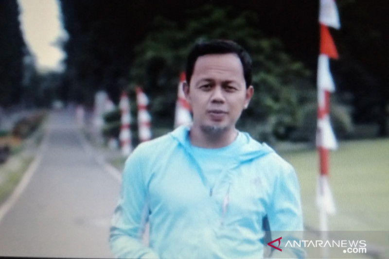 KRB dibuka terbatas, Wali Kota Bogor berolahraga jogging