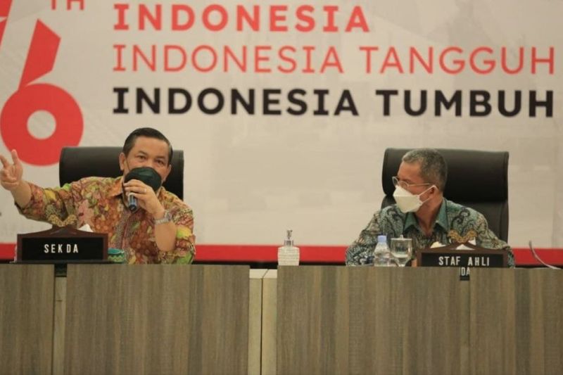 Sekda Riau tegur OPD lamban serap anggaran