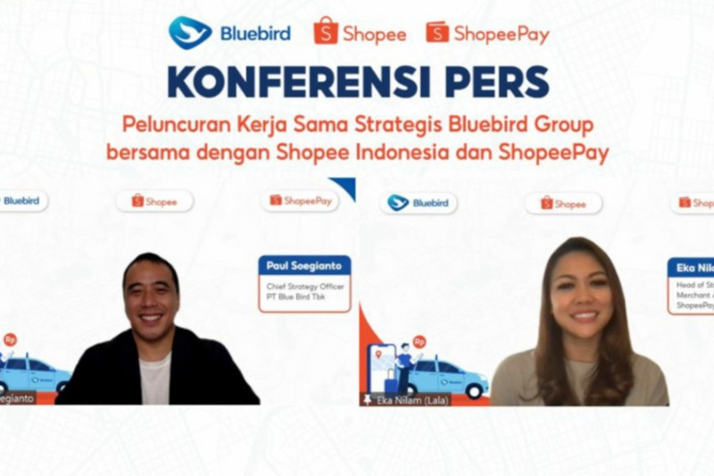 ShopeePay jadi opsi pembayaran di aplikasi MyBluebird