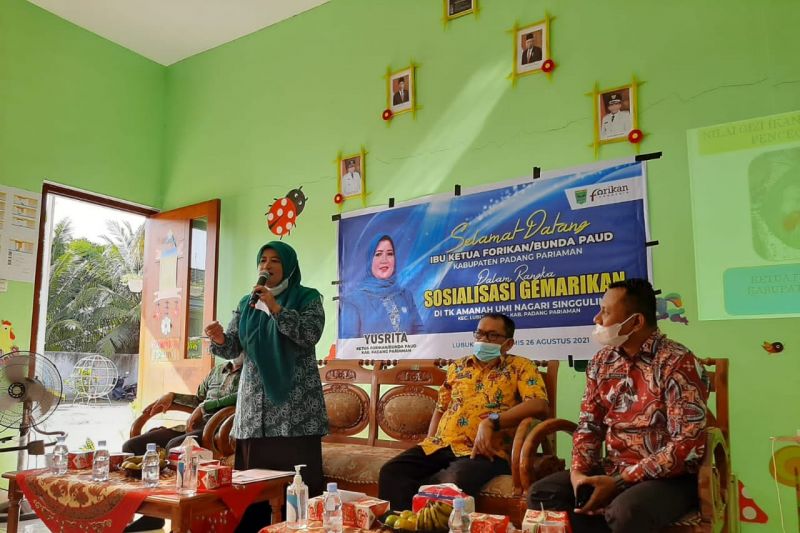Pemkab Padang Pariaman-Bunda PAUD bekerja sama tingkatkan konsumsi ikan