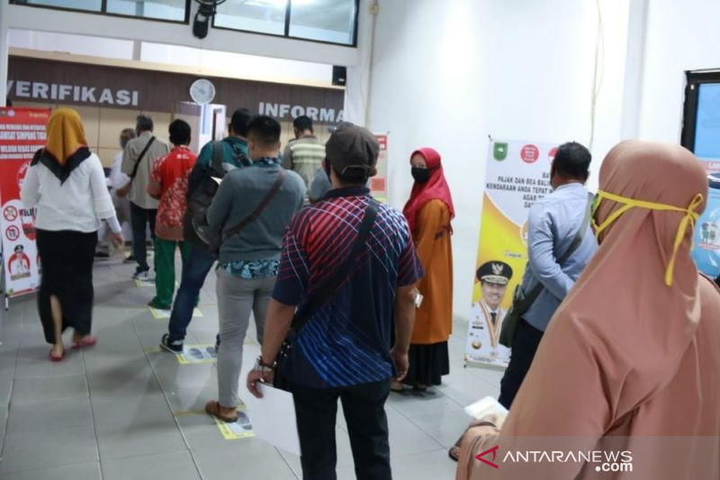 Riau putihkan Rp5,7 miliar denda pajak kendaraan bermotor